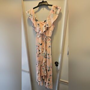 Midnight Doll Floral Pink Dress